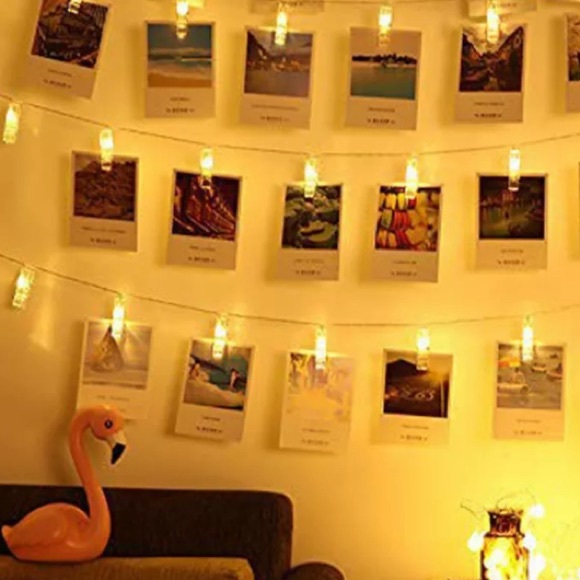 NEW! AESTHETIC CLOTHING PIN SET FAIRY LIGHTS - Picture 5 of 8